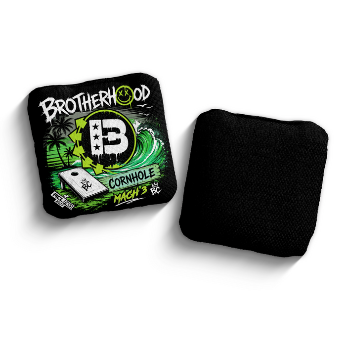 2027 Brotherhood Cornhole Mach 3 Beach Punk Edition ACL Pro Stamped Cornhole Bags - Brotherhood Cornhole