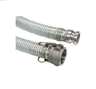 2.5" Suction Hose Assembly with Male/Female Camlock - 30 Ft