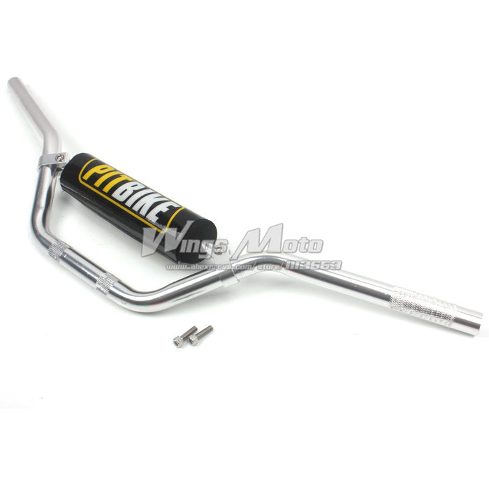 7/8" Pit bike / ATV Handle bar Silver