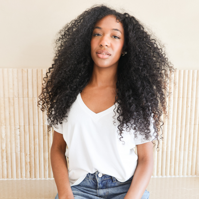 Breastfeeding T-Shirt V-Neck White