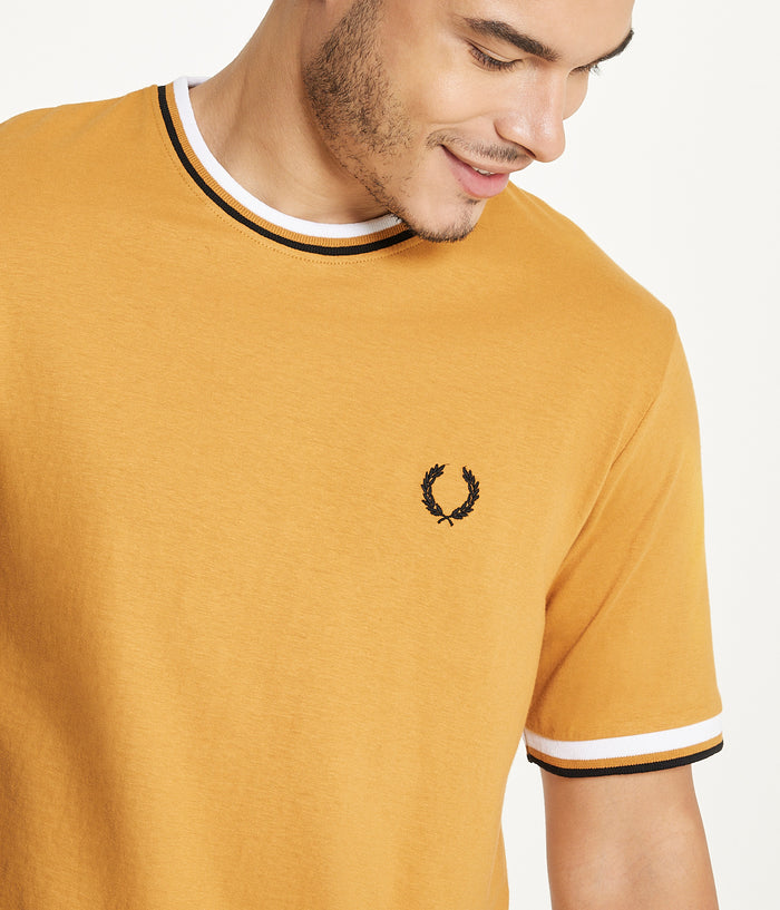 Brooklyn Laundry Men's Tonal Embroidery Crew Neck Tee