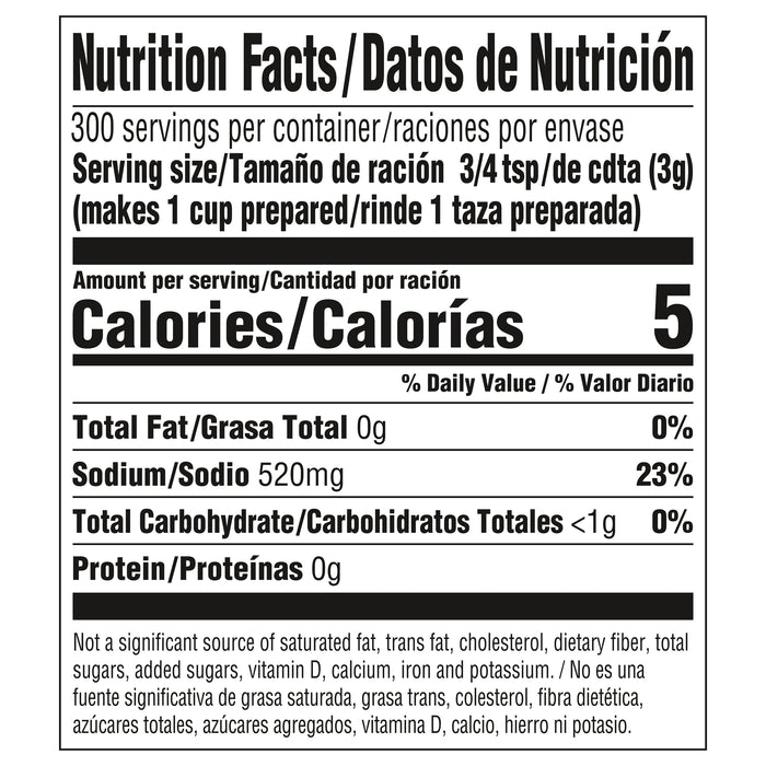 Caldo granulado Knorr sabor a carne 2.0 lb