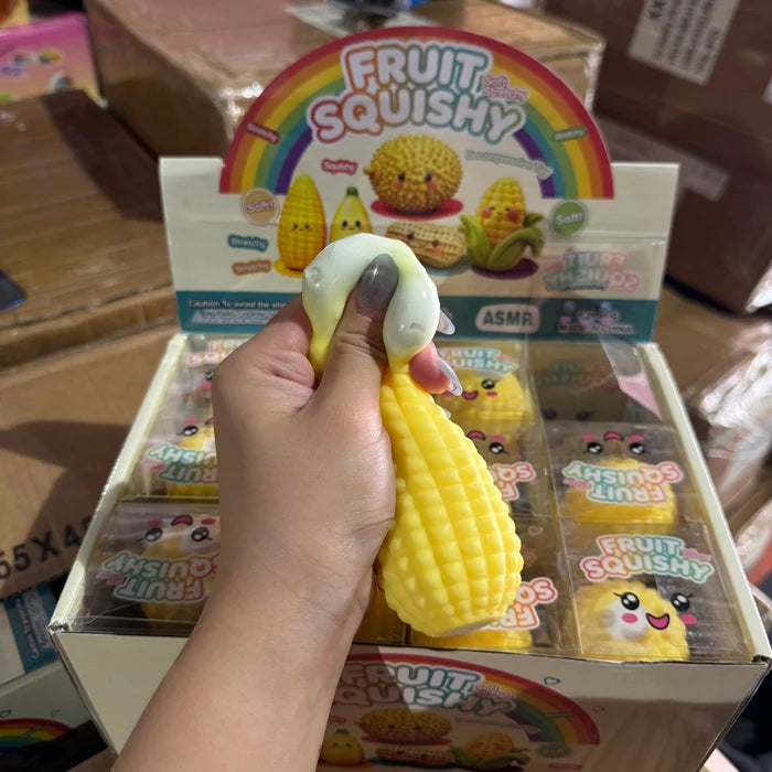 Crunchy Corn on the Cob Squish Toy