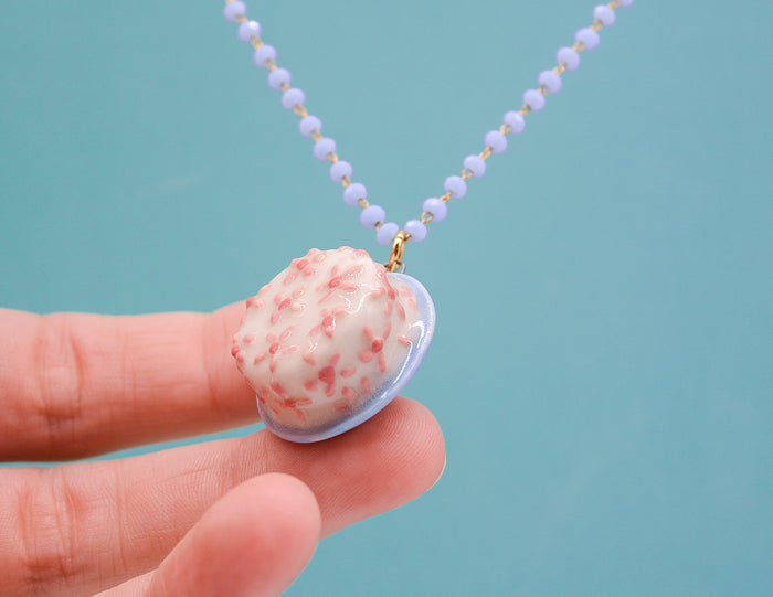Flower Cake Necklace