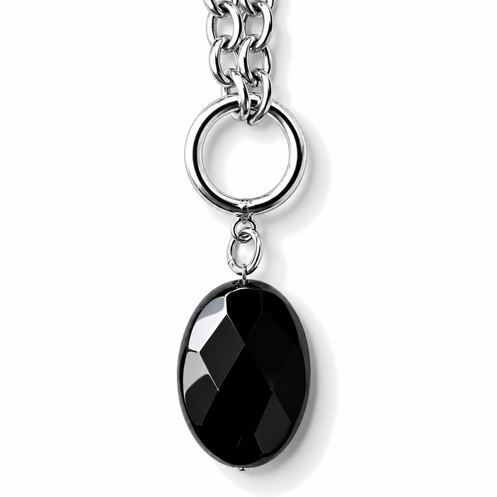 Black Onyx / Silver