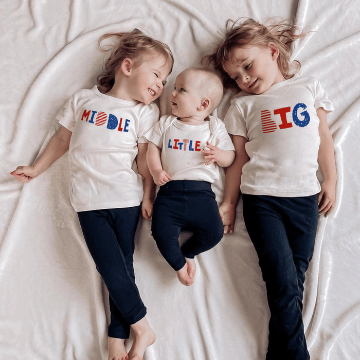 Baby graphic bodysuit | big Finn + Emma