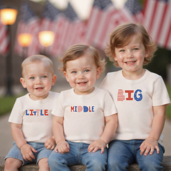 Baby graphic tee | middle finn + emma