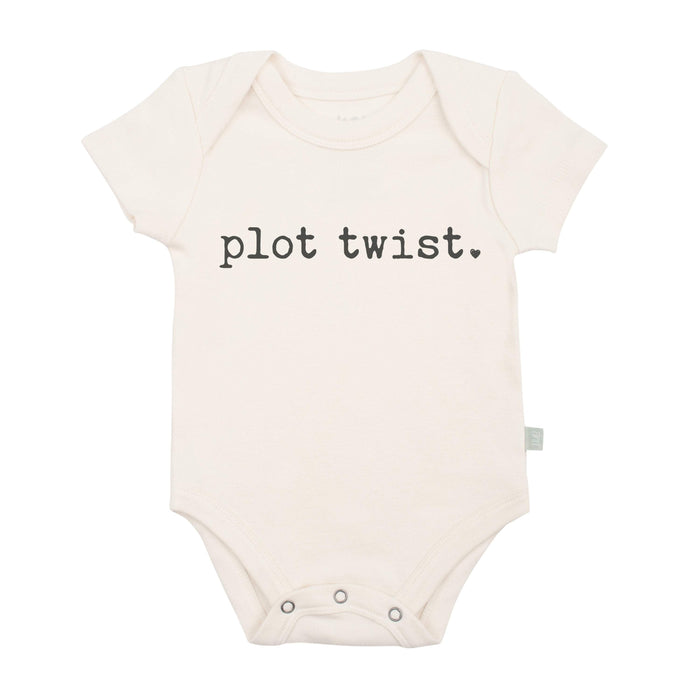 Baby graphic bodysuit | plot twist finn + emma
