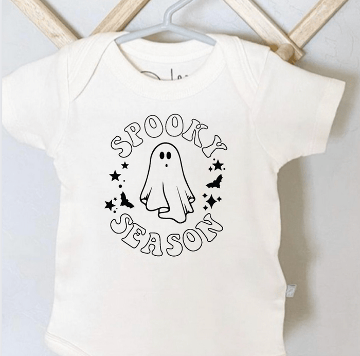 Baby graphic bodysuit | spooky season finn + emma