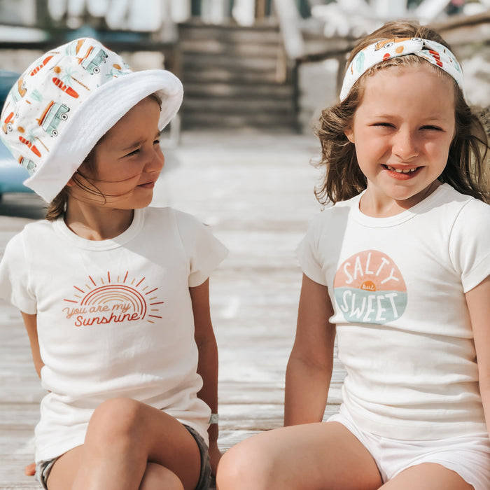 Baby graphic tee | salty but sweet finn + emma