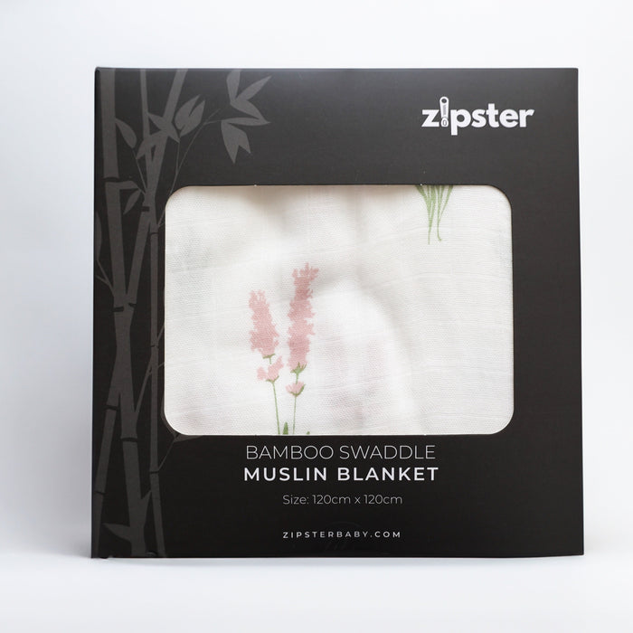 Lavender Large Muslin Blanket