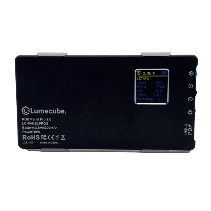 Lumecube RGB Panel Pro 2.0 Continuous Panel Light