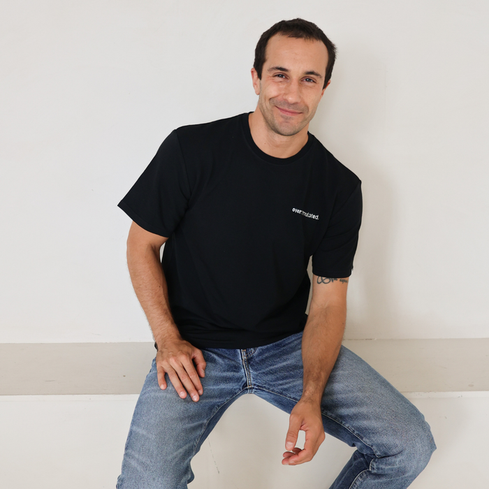 Men's Bamboo T-Shirt Overtstimulated