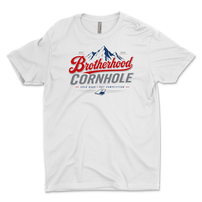 Men's Brotherhood Cornhole "Cold Bags" T-Shirt