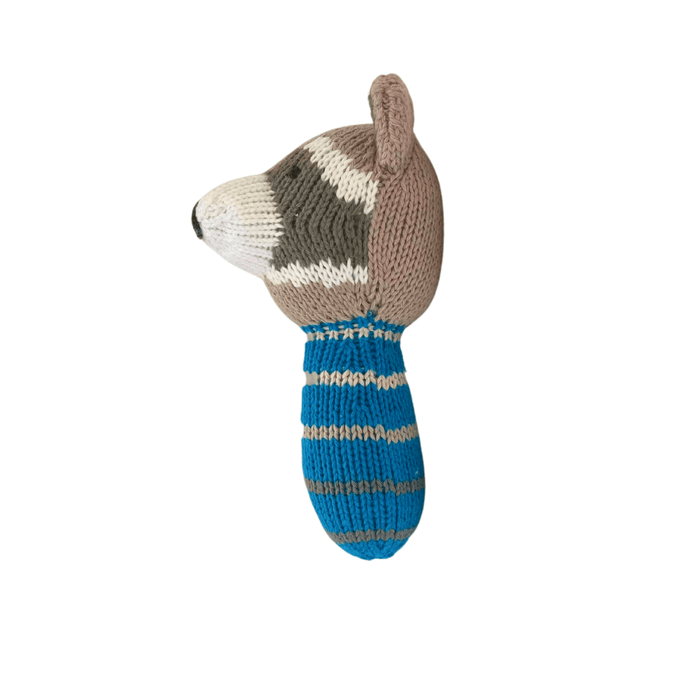 Baby mini rattle | ramsay the raccoon finn + emma