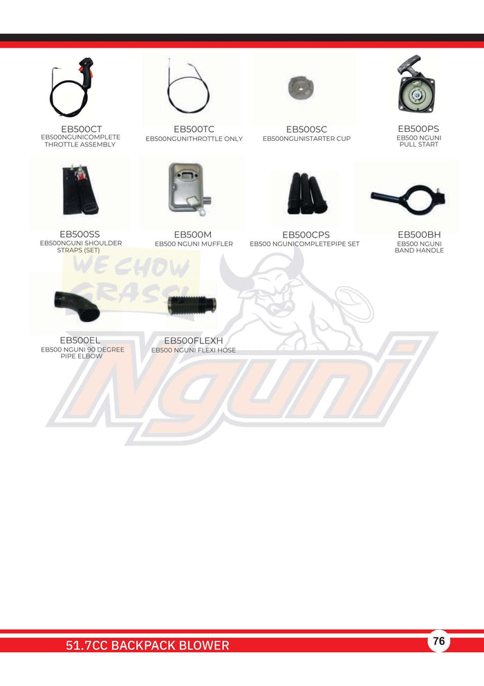 Nguni Blower – EB500 90 Degree Pipe Elbow