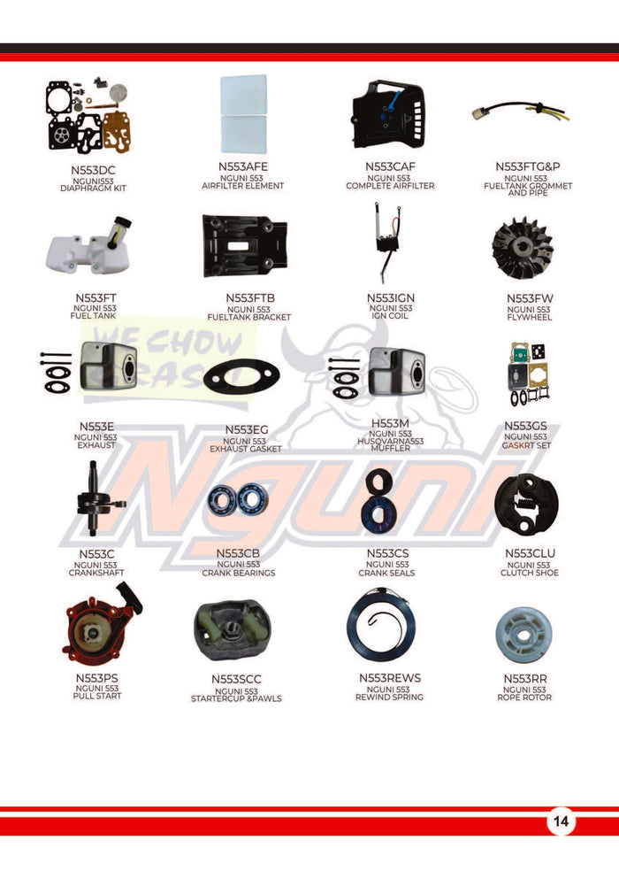 Nguni Brush Cutter – 553 IGN Coil