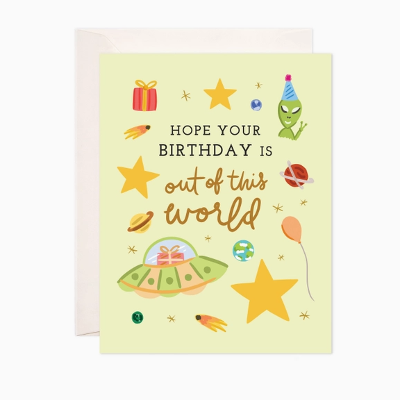 Out Of This World Card