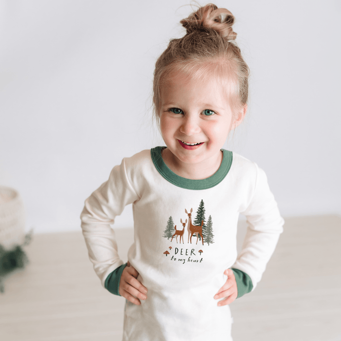 Baby pajamas | deer to my heart finn + emma