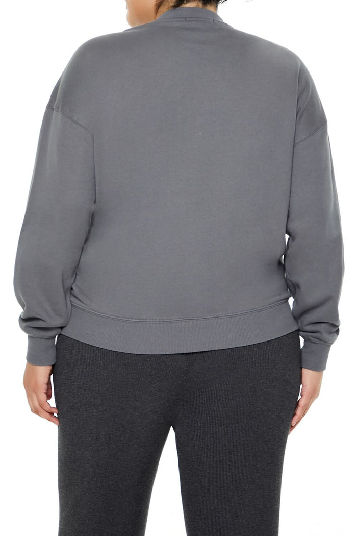 Plus Size Beaded Cancer Pullover