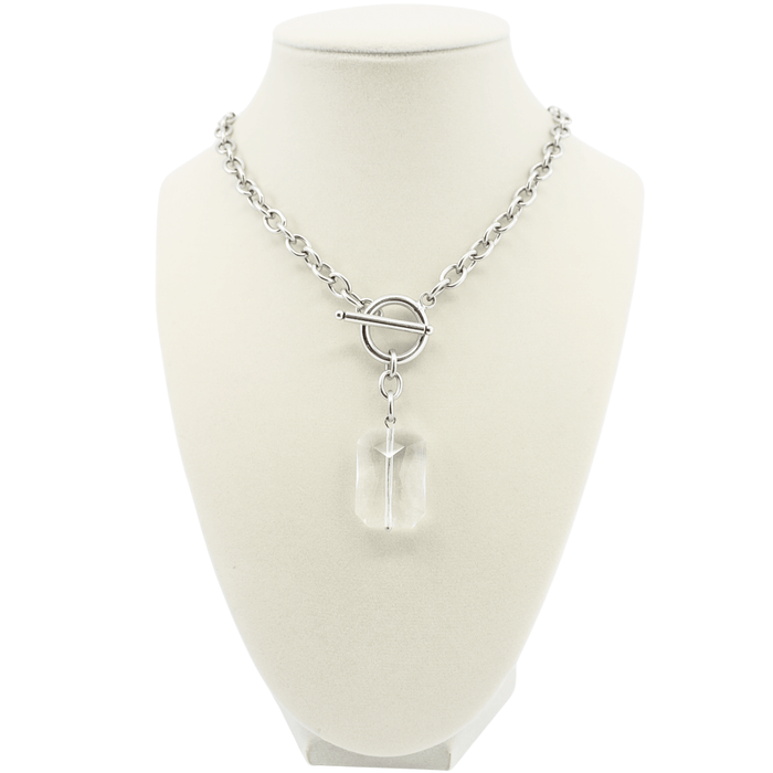 Silver / Clear / 16.5"