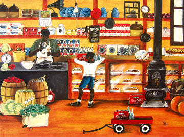 Scoops Puzzle by Artist Annie Lee