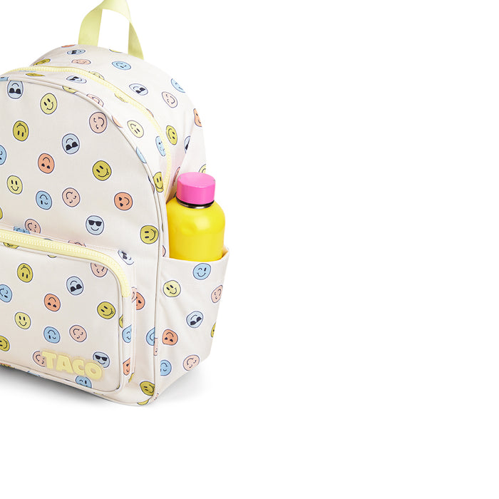 121248-21-TACOSMILEYSBACKPACK-06-Taco Smiley Print Back-to-School Bundle-Kids Backpacks | Accessories-Yellow Shoes-Yellow Shoes