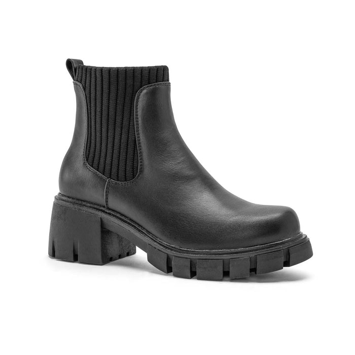 118436-01-TEMPOREL-2-TEMPOREL-Women's Fashion Light Boots-Yellow-Yellow Shoes