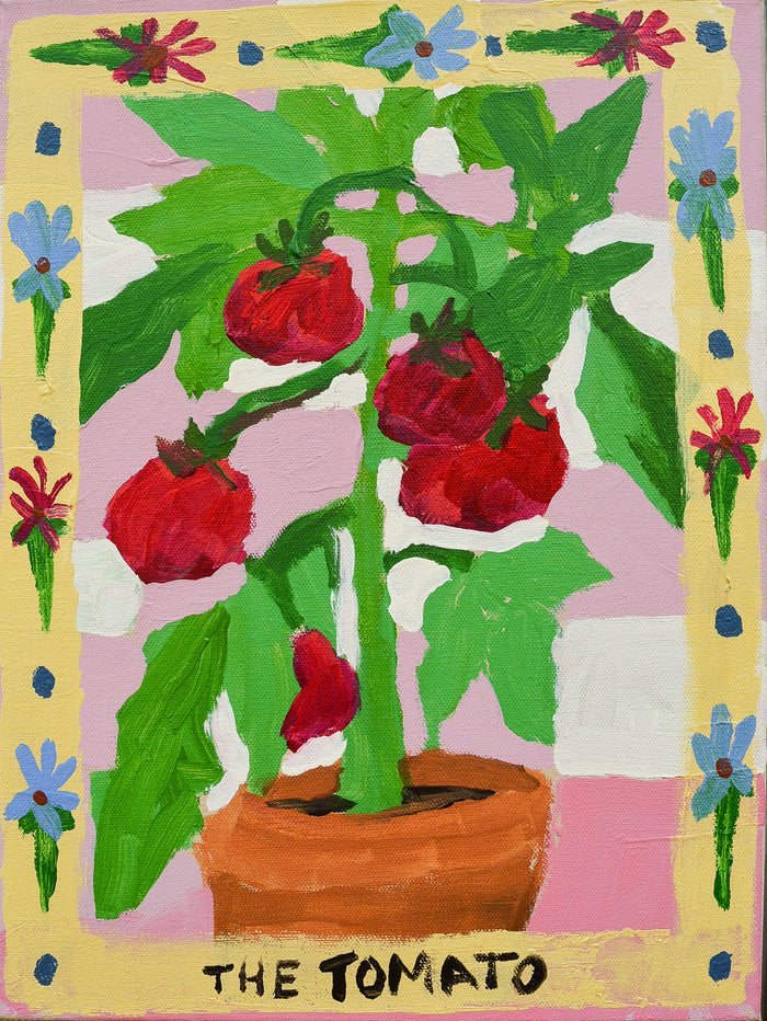 The Tomato Plant Painting