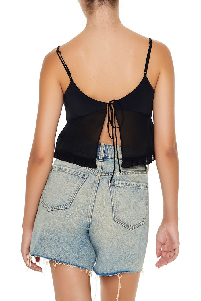 Tie-Back Ruffle Cami