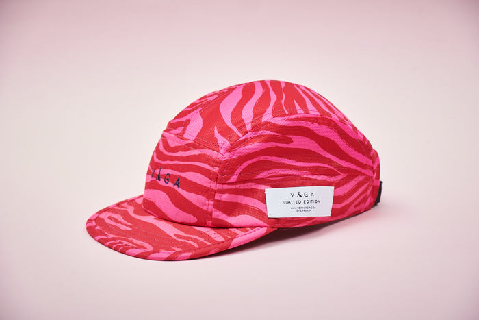 VAGA Club Cap Limited Edition - Neon Pink/Flame Red