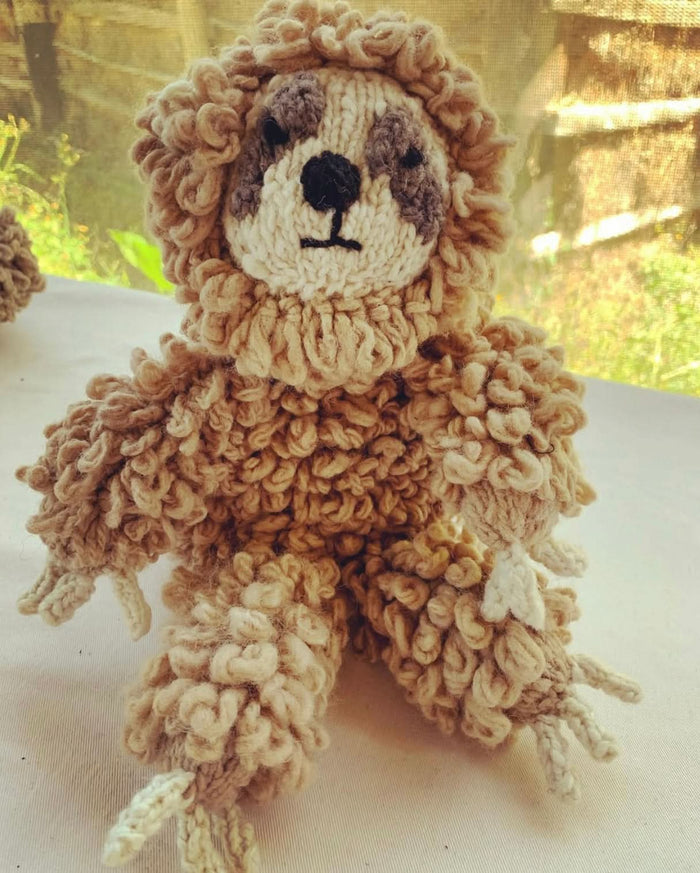 Baby Wool Knit Buddy | Sam the Sloth finn + emma