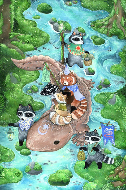 11 x 14 Procession Art Print