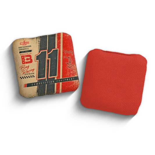2027 Brotherhood Cornhole Mach 3 Pole Position Edition ACL Pro Stamped Cornhole Bags - Brotherhood Cornhole