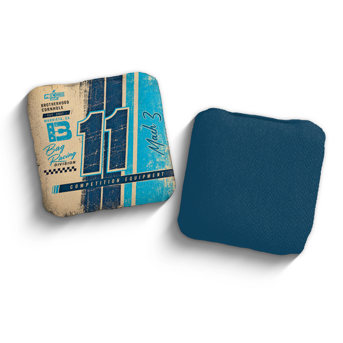 2027 Brotherhood Cornhole Mach 3 Pole Position Edition ACL Pro Stamped Cornhole Bags - Brotherhood Cornhole