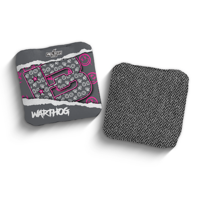 2027 Brotherhood Cornhole Warthog Torn Edition ACL Pro Stamped Cornhole Bags - Brotherhood Cornhole