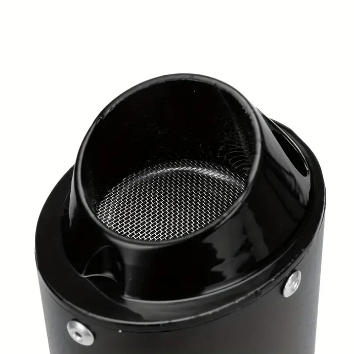 32mm Black pit Bike Exhaust Muffler + Clamp