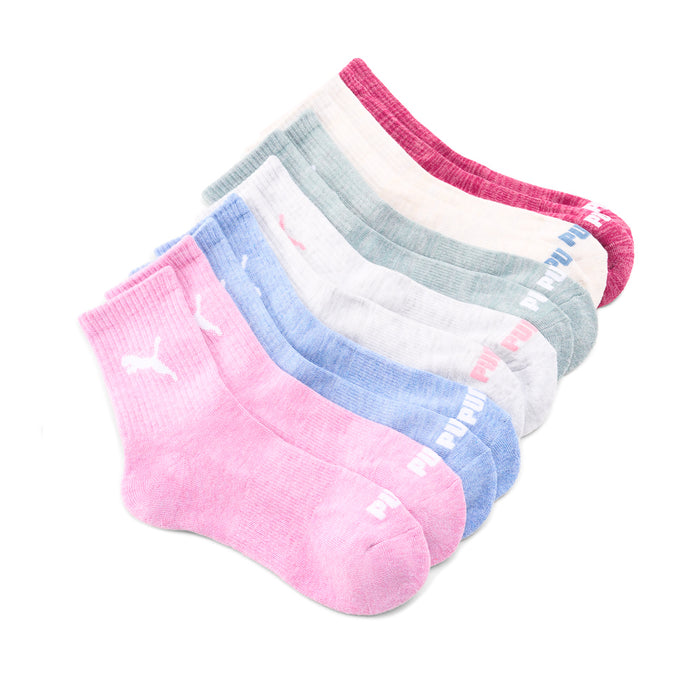122254-71-PUMA_6_PAIRS-01-8859500033-PUMA 6 PAIRS OF SOCKS FOR WOMEN P600839-274-Women's Socks | Accessories-Puma-Yellow Shoes