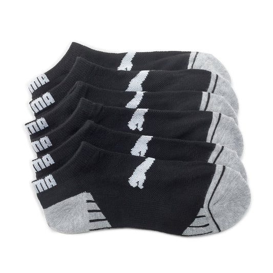 121041-15-PUMA6PAIRS-01-6119900038-PUMA 6 pairs of socks for womens P601199-009.-Women's Socks | Accessories-YELLOW-Yellow Shoes