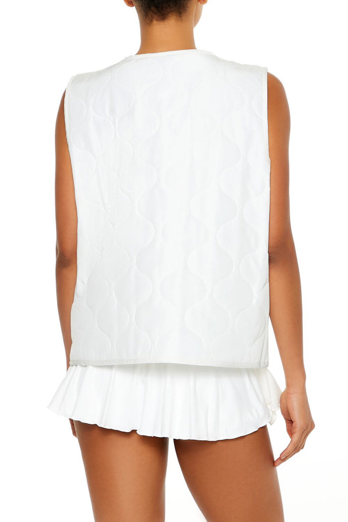 Active Quilted Zip-Up Vest