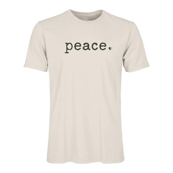 Baby adult graphic tee | peace Finn + Emma