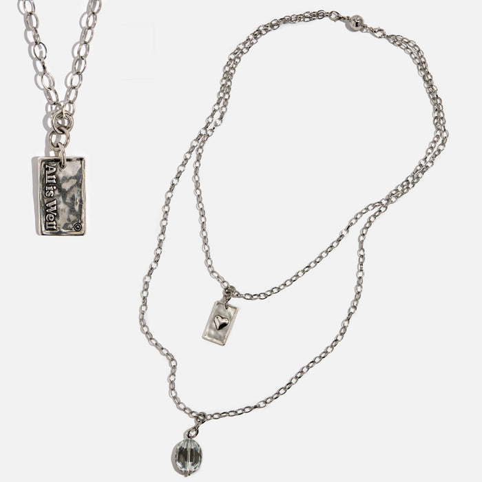 Silver / Smoky Crystal