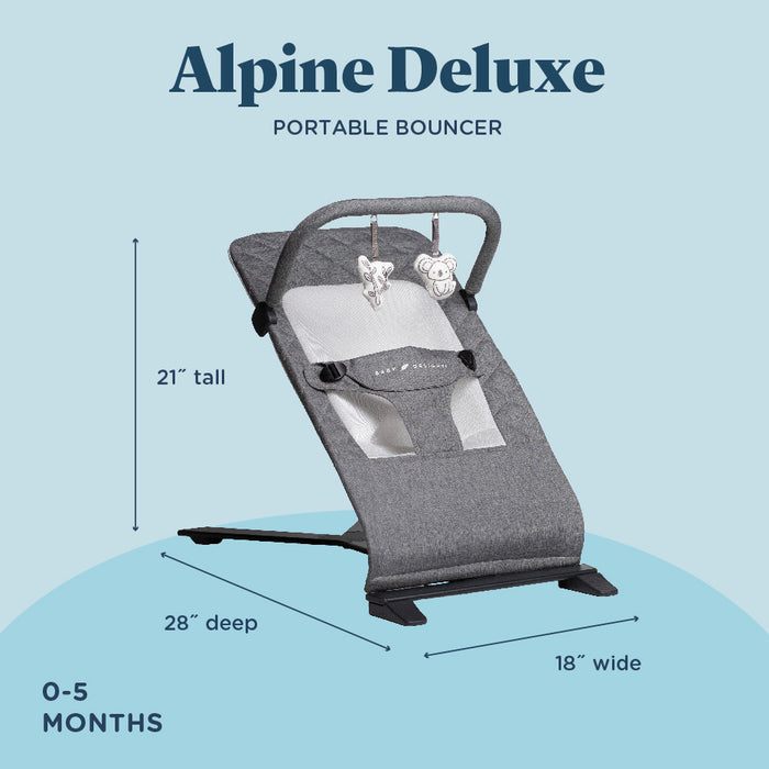 Alpine Deluxe Portable Bouncer - Baby Delight
