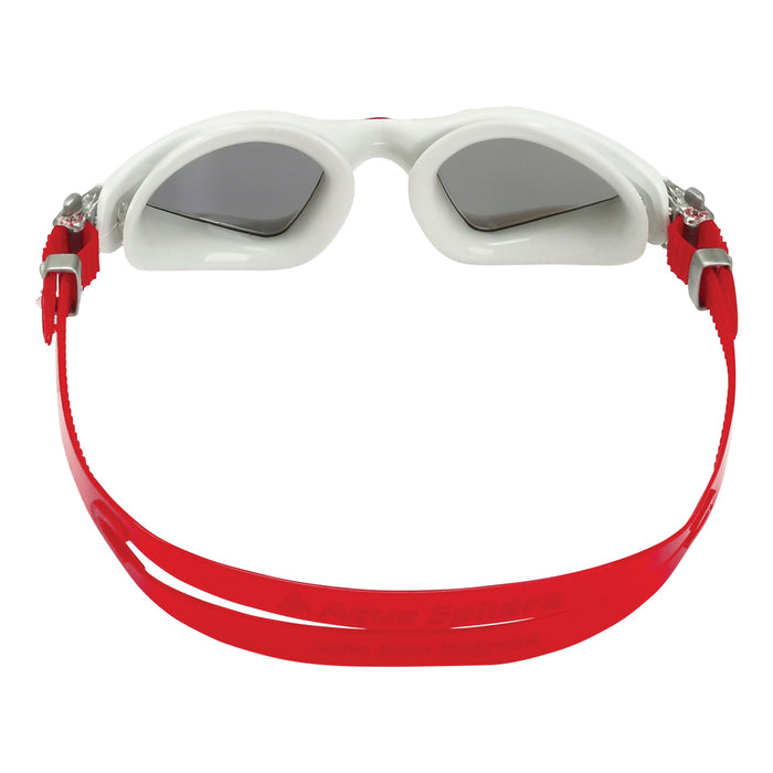 Aqua Sphere Kayenne.A - Grey/Red:Silver Titanium Mirrored