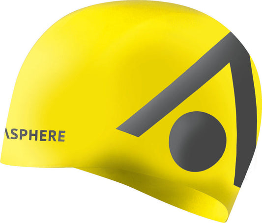 Aqua Sphere Tri Cap - Bright Yellow/Grey