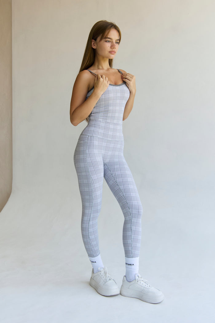 Astoria Airvíve Frame Sport Tank - Grey Plaid