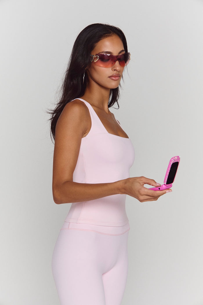 Astoria Airvíve Square Neck Tank - Angel Pink