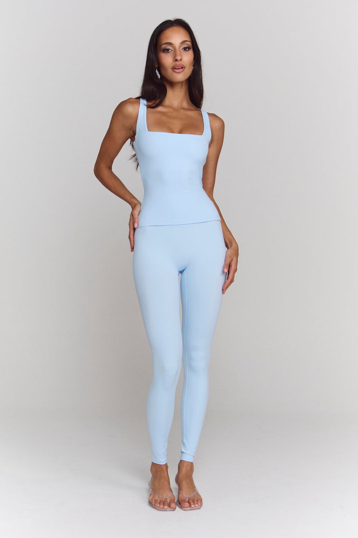 Astoria Airvíve Square Neck Tank - Laguna Blue