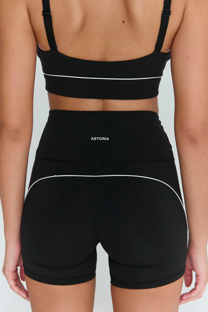 Astoria Airvíve Staple Sports Bra - Black/Cream