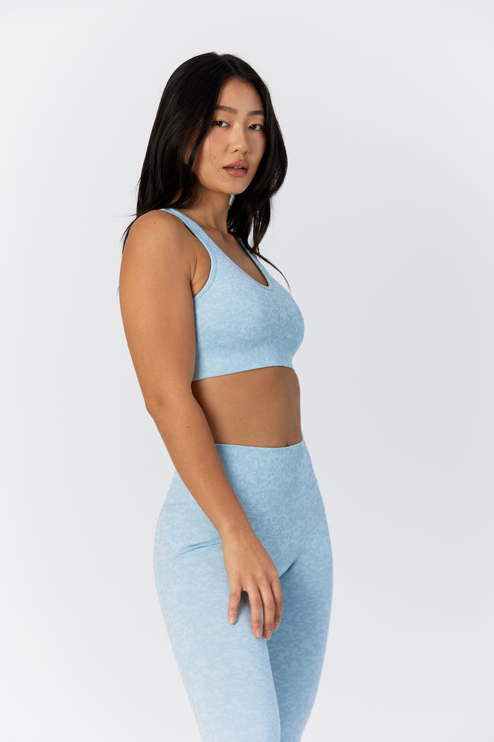 Astoria RISE Seamless Legging - Baby Blue